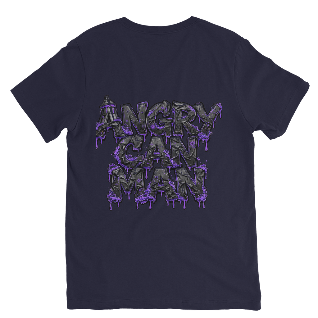 ANGRY CAN MAN 3.0 Classic V-Neck T-Shirt
