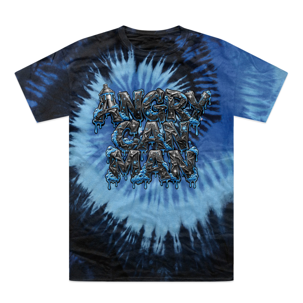 ANGRY CAN MAN 2.0 Tie-Dye T-Shirt