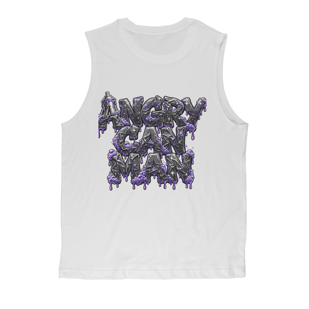 ANGRY CAN MAN 3.0 Premium Adult Muscle Top