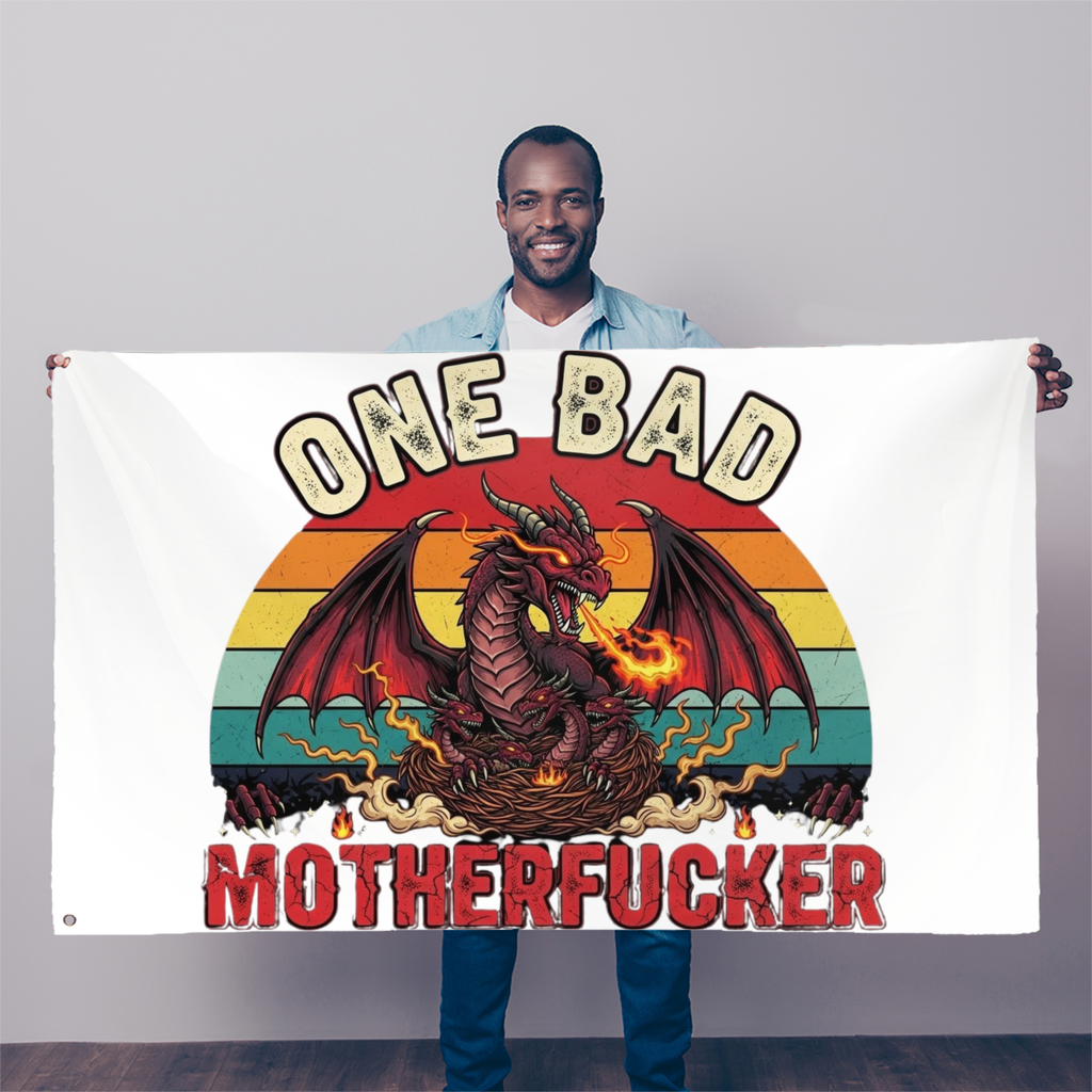 SARCASM 105 Sublimation Flag