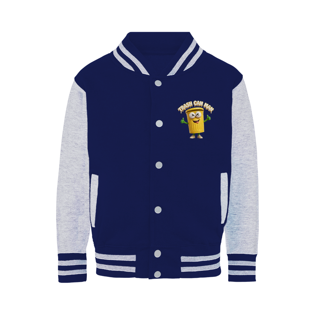 TRASH CAN MAN Varsity Jacket