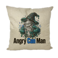ANGRY CAN MAN 2.0 Throw Pillow with Insert