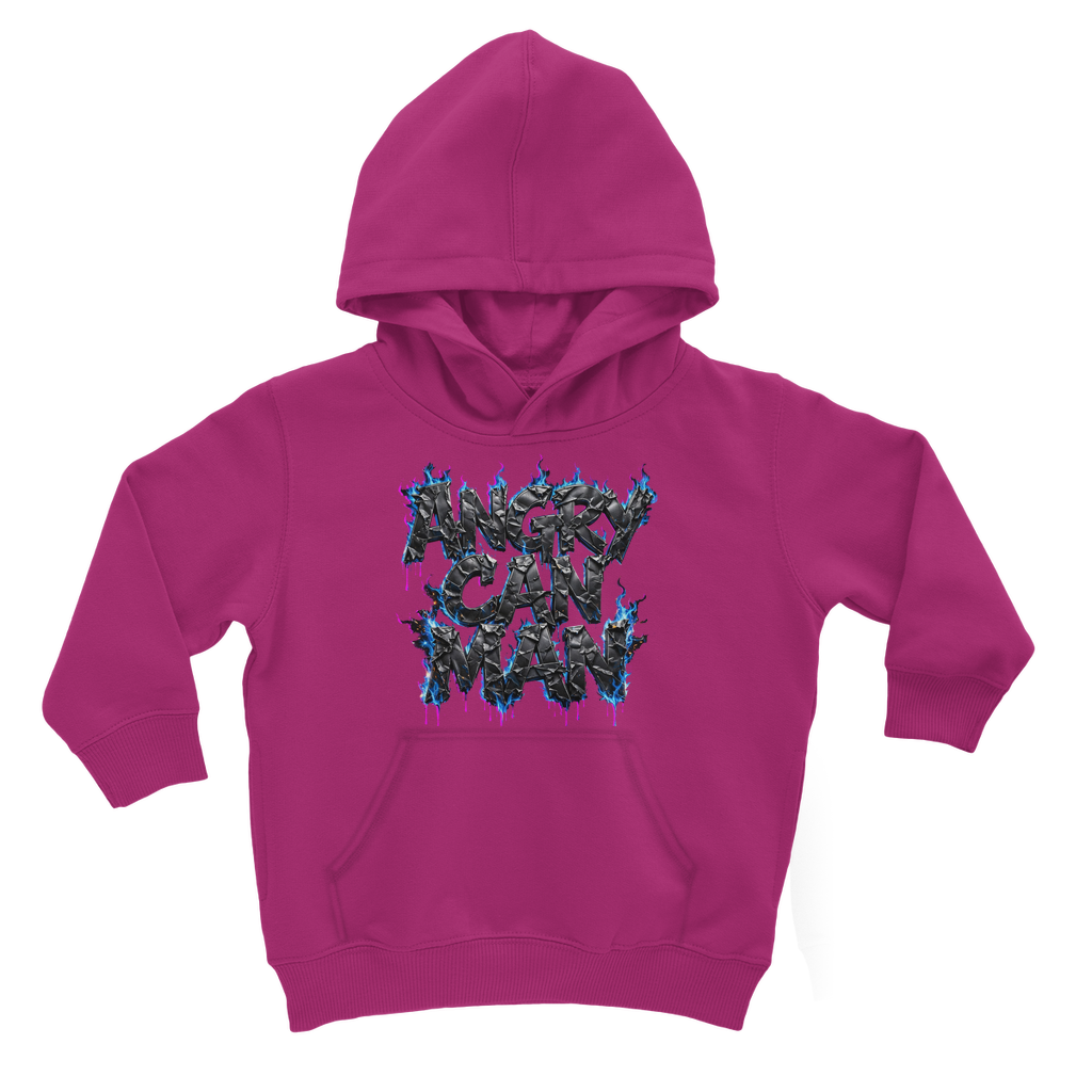 angry can man Classic Kids Hoodie