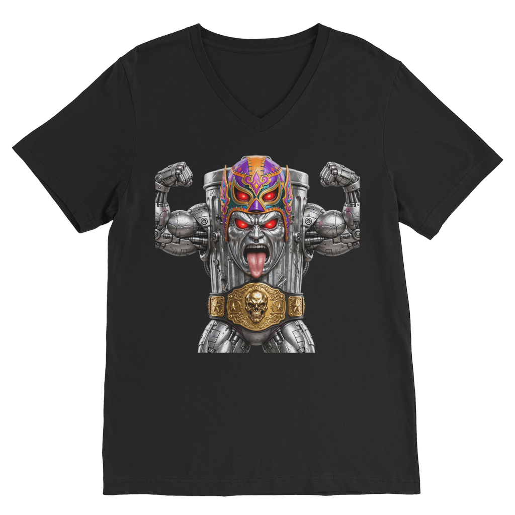 ANGRY CAN MAN 3.0 Premium V-Neck T-Shirt