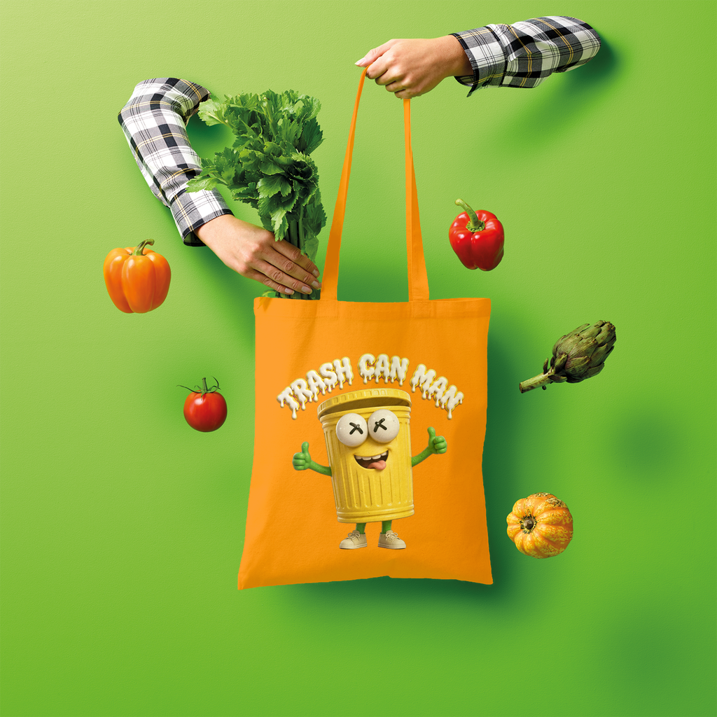 TRASH CAN MAN Shopper Tote Bag