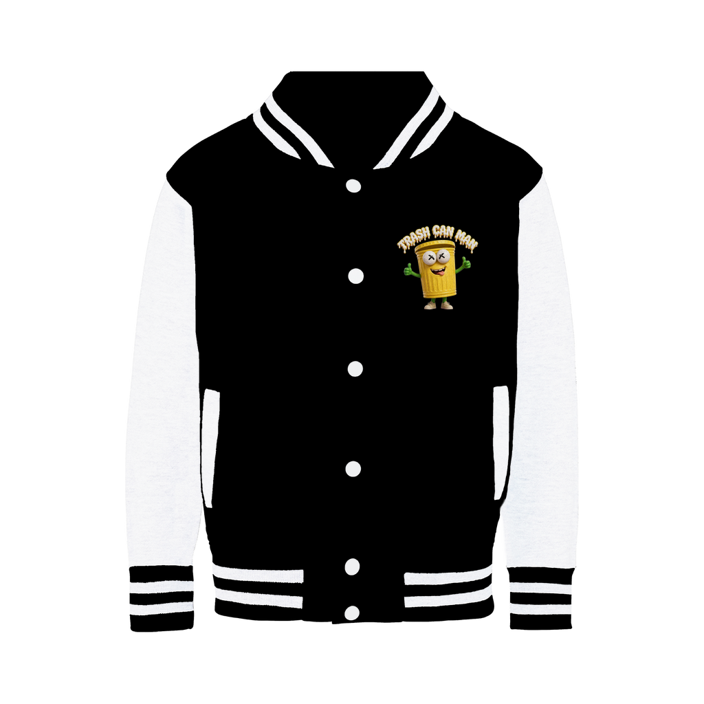 TRASH CAN MAN Varsity Jacket