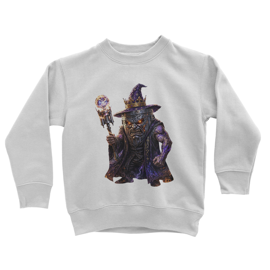 angry can man Classic Kids Sweatshirt