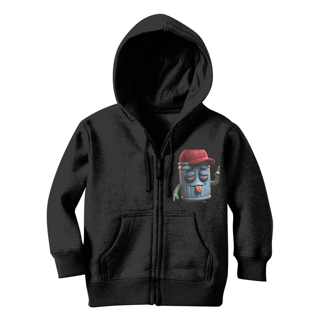 ANGRY CAN MAN 3.0 Classic Kids Zip Hoodie