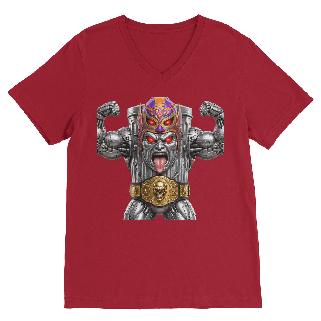 ANGRY CAN MAN 3.0 Premium V-Neck T-Shirt