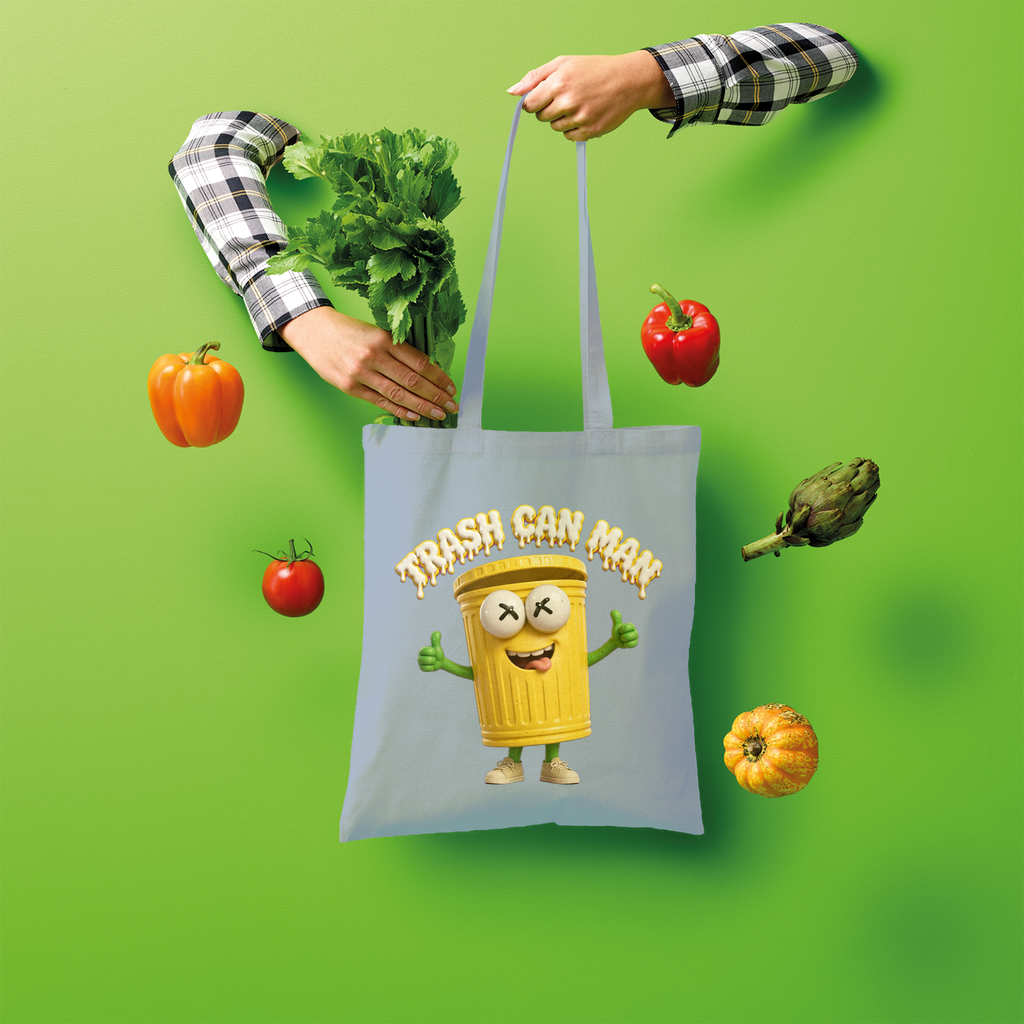 TRASH CAN MAN Shopper Tote Bag