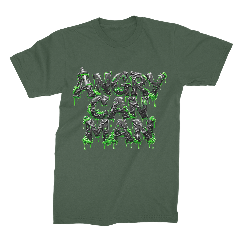 ANGRY CAN MAN 2.0 Unisex Cotton T-Shirt