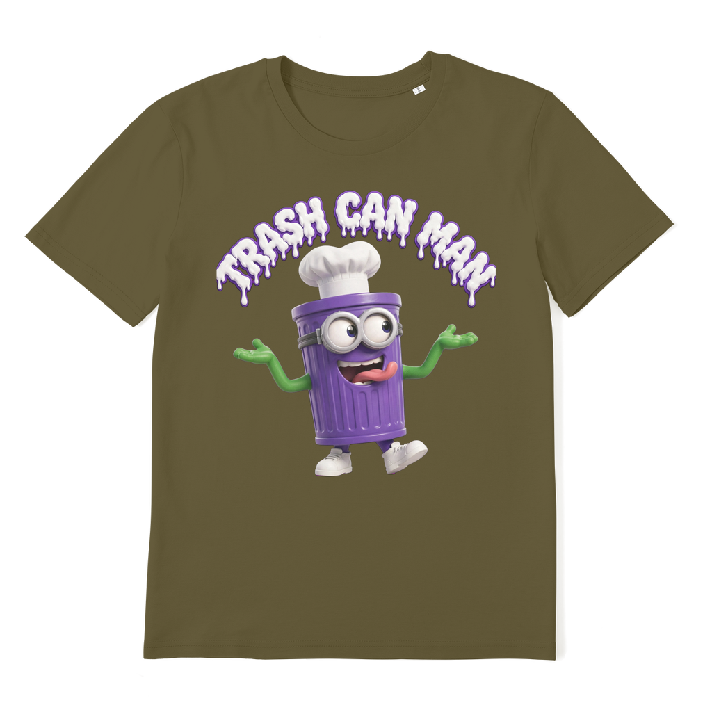 TRASH CAN MAN Premium Organic Adult T-Shirt