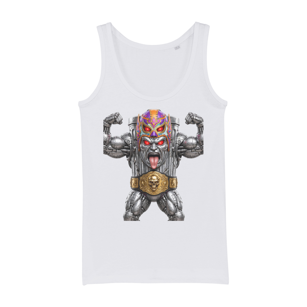 ANGRY CAN MAN 3.0 Organic Jersey Womens Tank Top