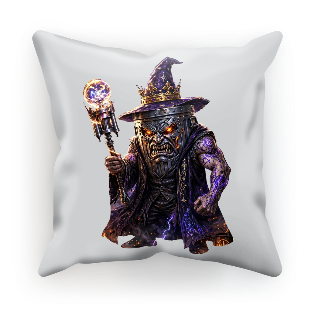 angry can man Sublimation Cushion Cover
