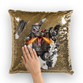 ANGRY CAN MAN 3.0 Sequin Cushion Cover