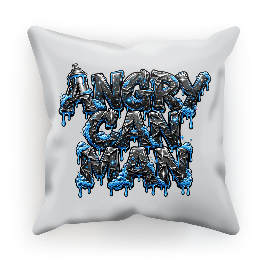 ANGRY CAN MAN 2.0 Sublimation Cushion Cover