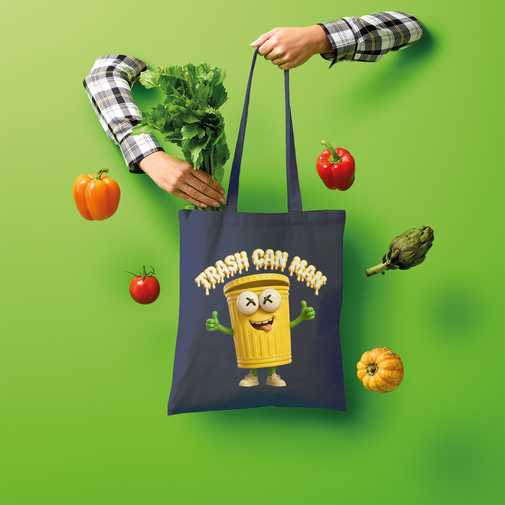 TRASH CAN MAN Shopper Tote Bag