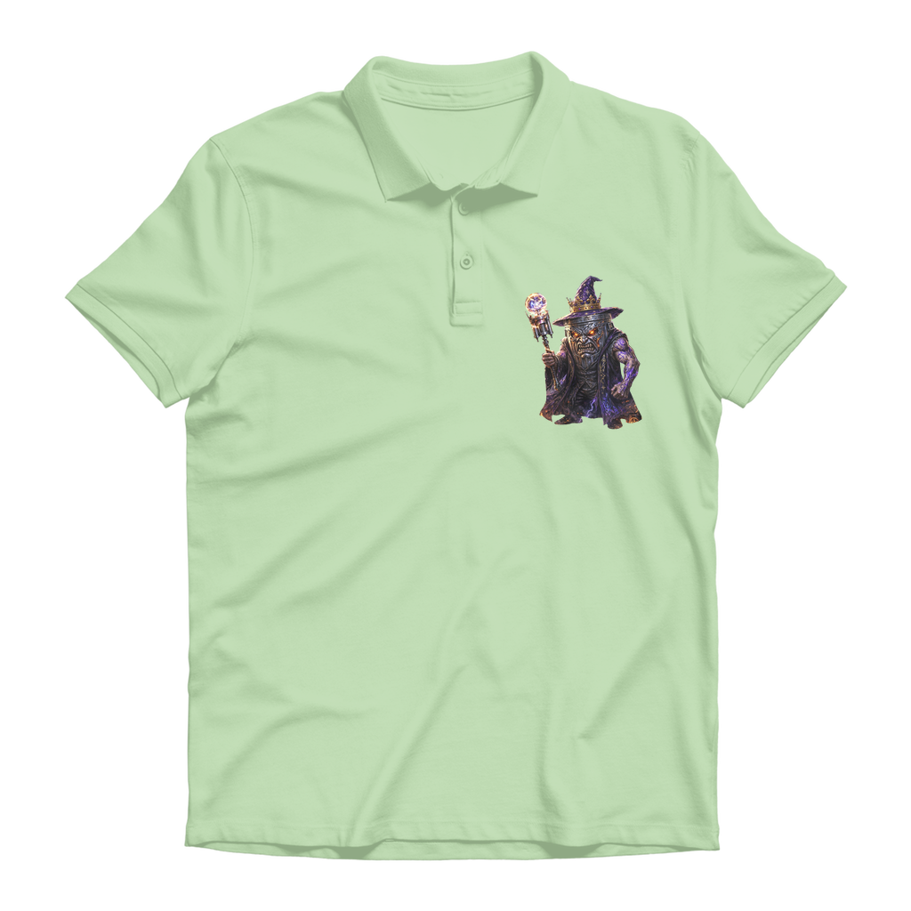 angry can man Premium Adult Polo Shirt