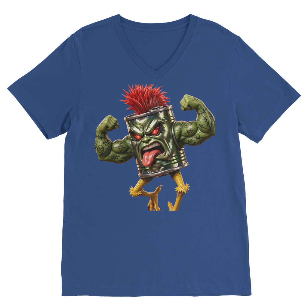 ANGRY CAN MAN 2.0 Classic V-Neck T-Shirt