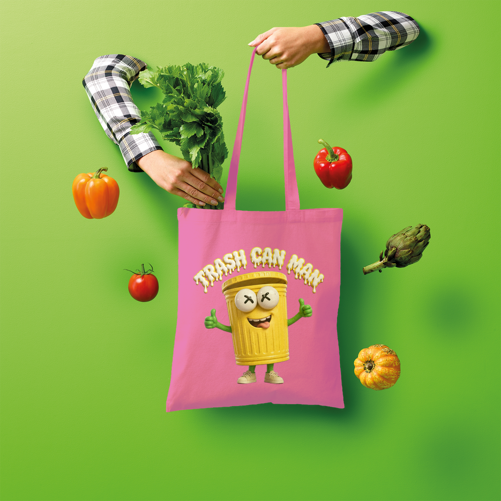 TRASH CAN MAN Shopper Tote Bag