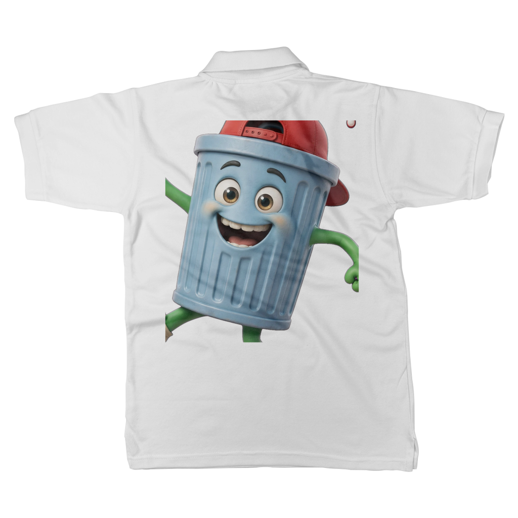 TRASH CAN MAN Classic Women's Polo Shirt