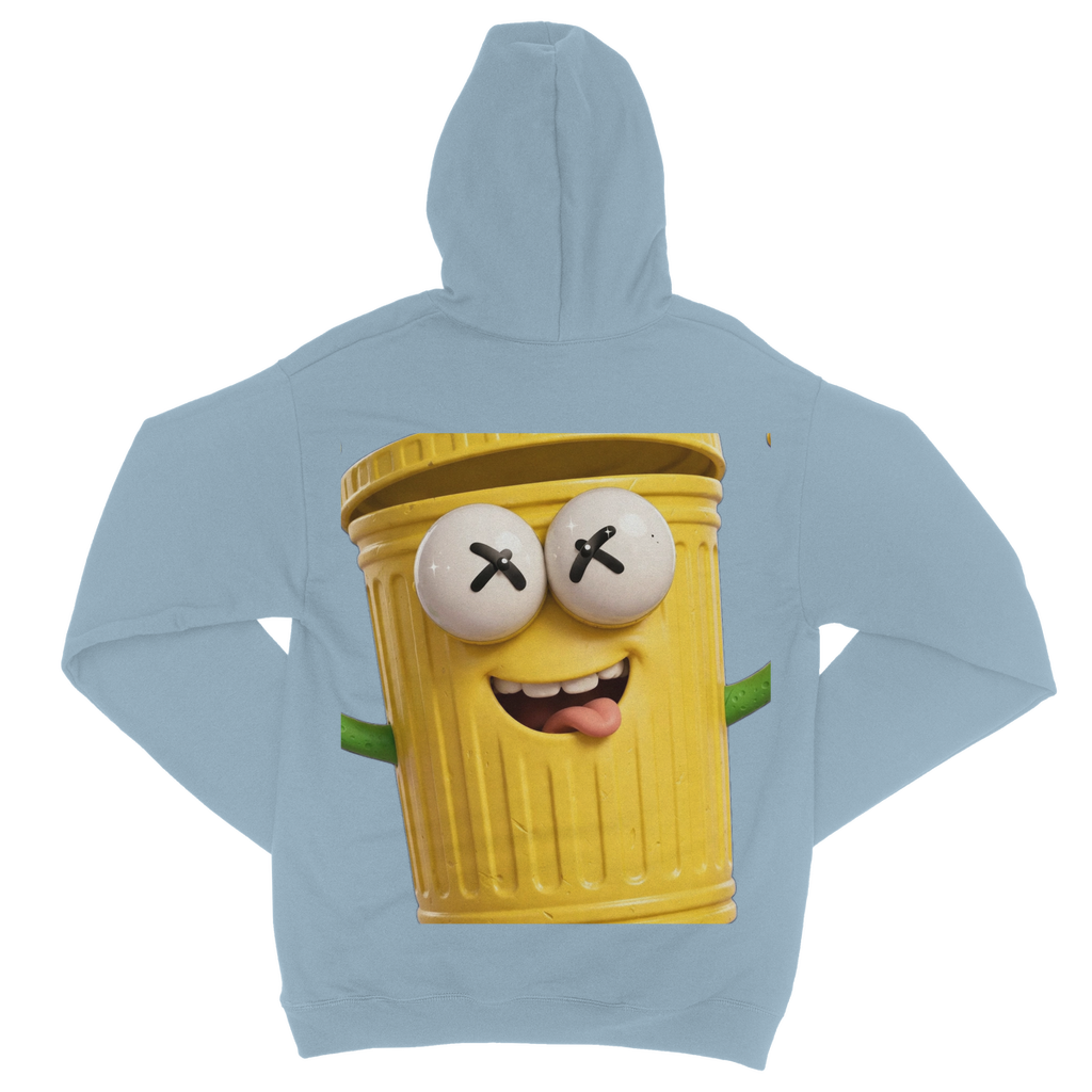TRASH CAN MAN Classic Adult Zip Hoodie