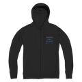 angry can man Premium Adult Zip Hoodie