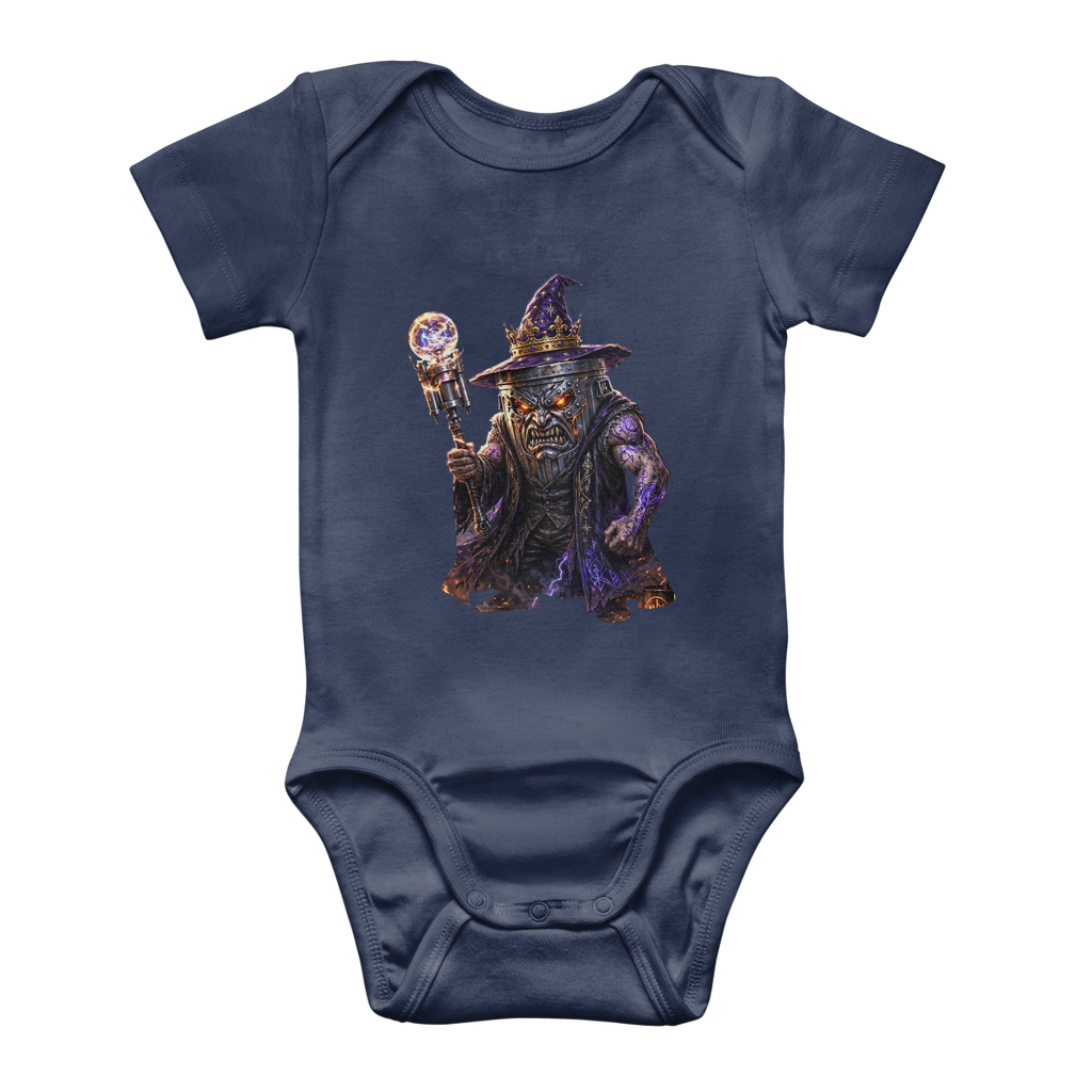 angry can man Classic Baby Onesie Bodysuit
