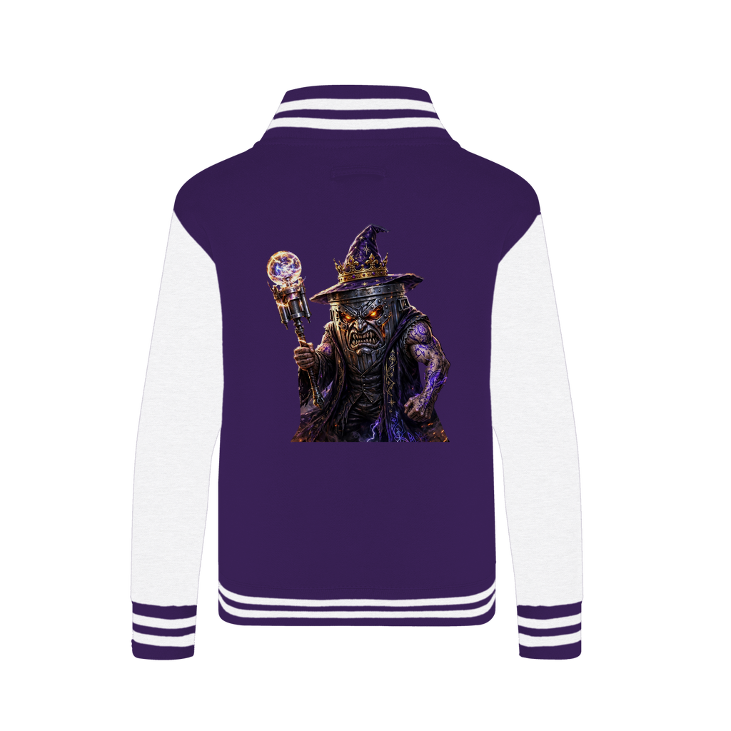 angry can man Varsity Jacket