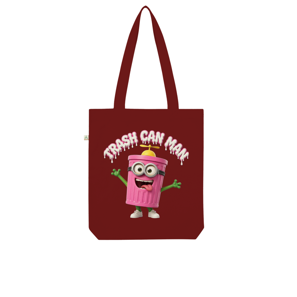 TRASH CAN MAN Organic Tote Bag