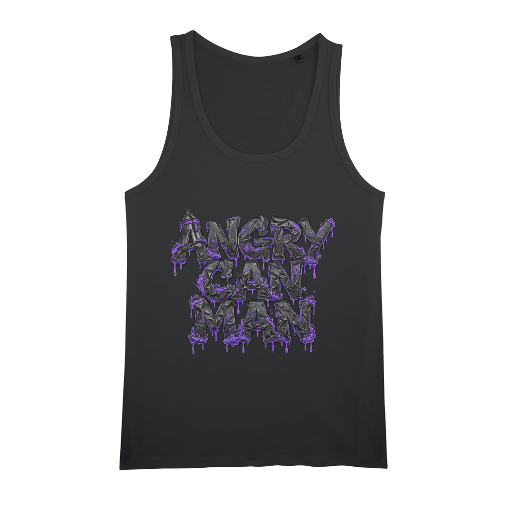 ANGRY CAN MAN 3.0 Organic Jersey Unisex Tank Top