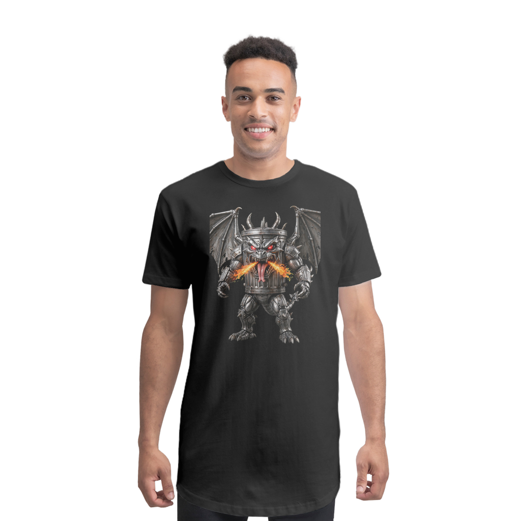 ANGRY CAN MAN 3.0 Premium Long Body T-Shirt
