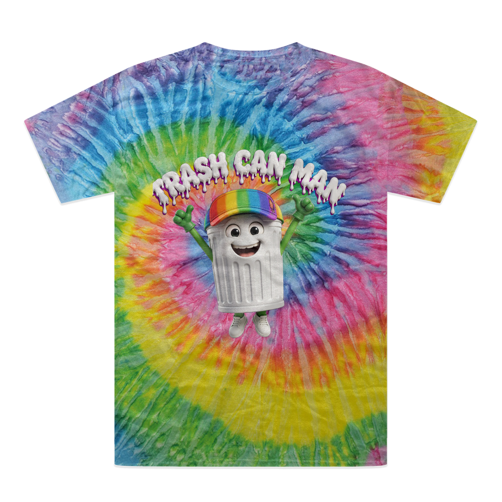 TRASH CAN MAN Tie-Dye T-Shirt