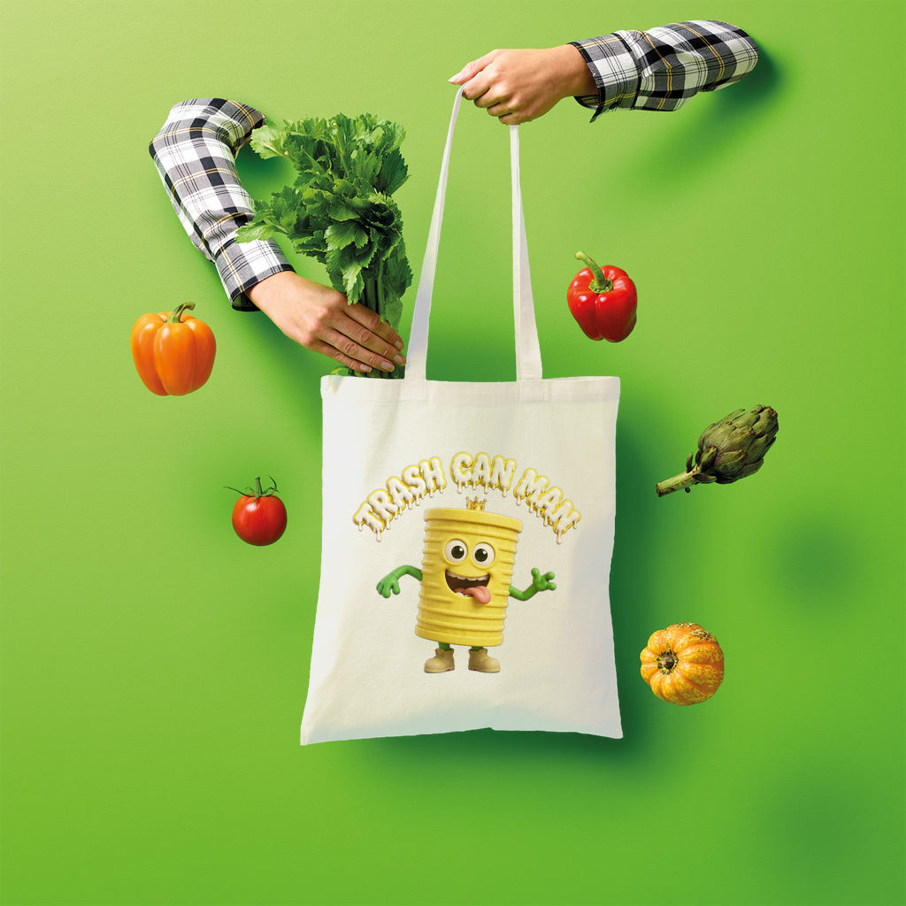 TRASH CAN MAN Shopper Tote Bag