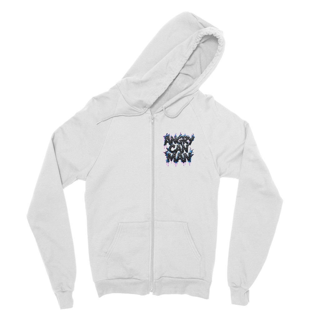 angry can man Classic Adult Zip Hoodie