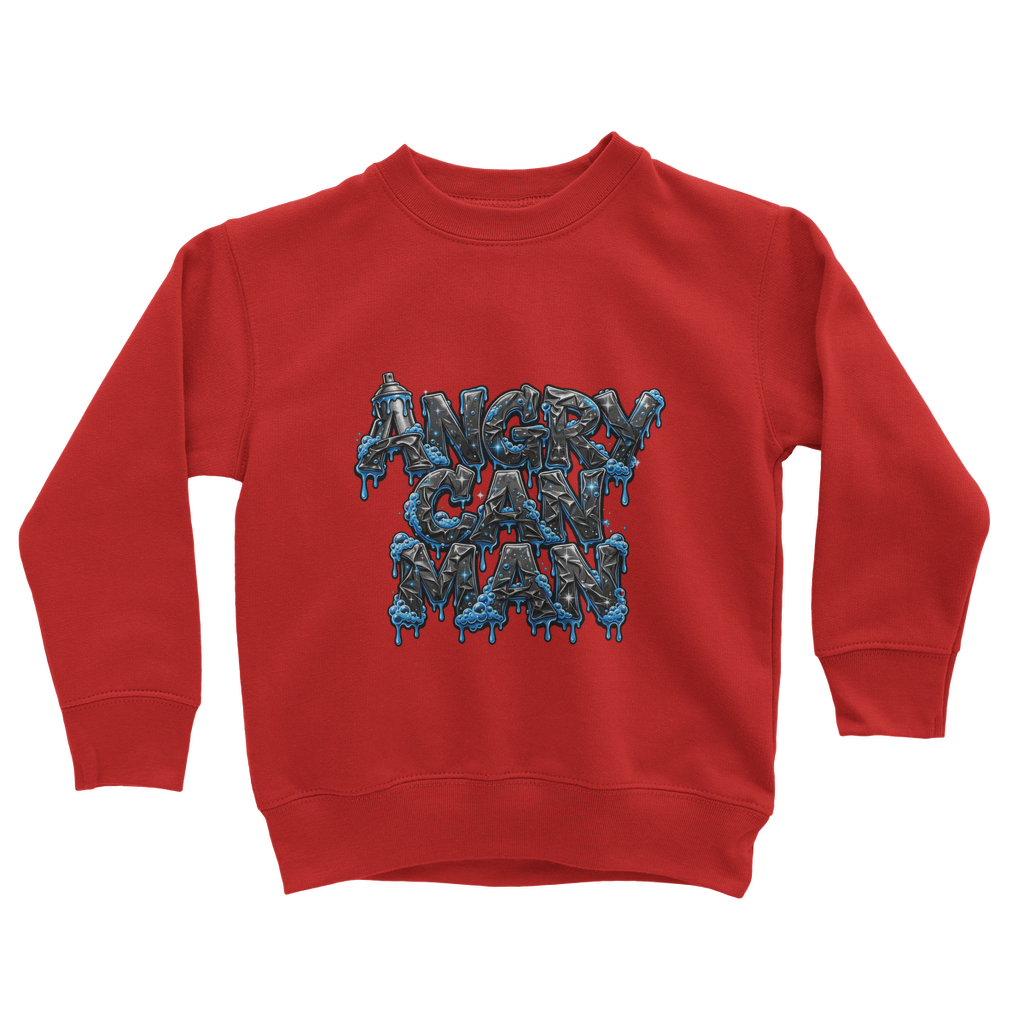 ANGRY CAN MAN 2.0 Classic Kids Sweatshirt