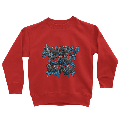 ANGRY CAN MAN 2.0 Classic Kids Sweatshirt