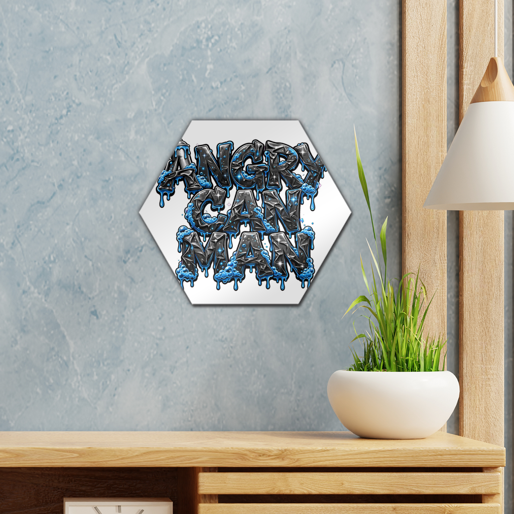 ANGRY CAN MAN 2.0 Wall Tile