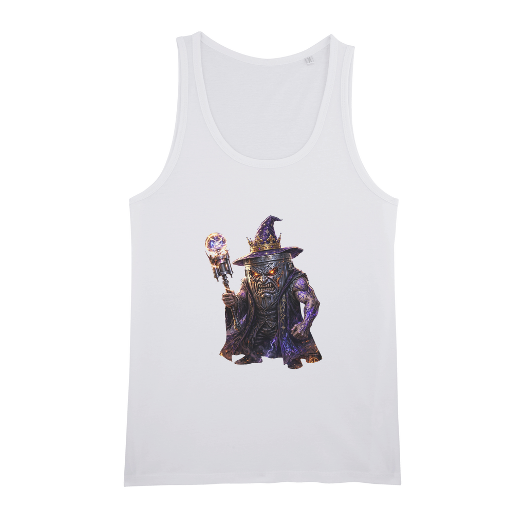 angry can man Organic Jersey Unisex Tank Top