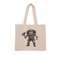 ANGRY CAN MAN 2.0 Large Organic Tote Bag