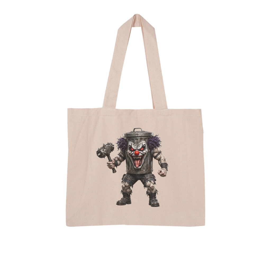 ANGRY CAN MAN 2.0 Large Organic Tote Bag