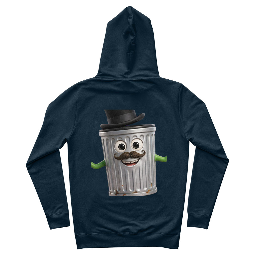 TRASH CAN MAN 100% Organic Cotton Hoodie