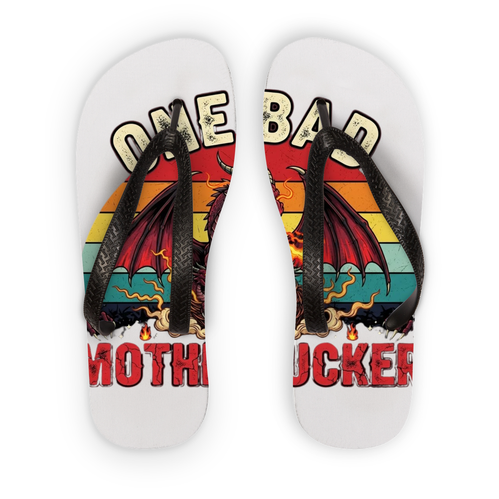 SARCASM 105 Adult Flip Flops