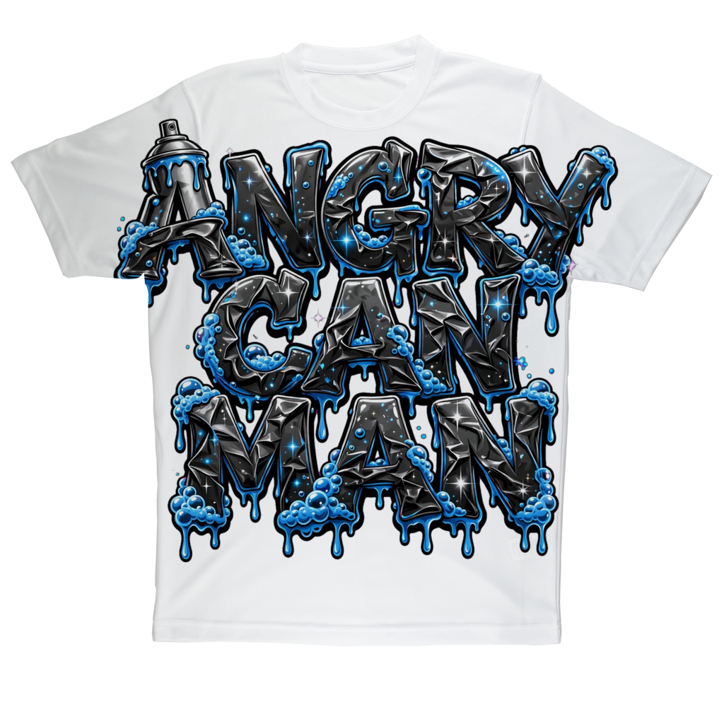 ANGRY CAN MAN 2.0 Sublimation Performance Adult T-Shirt