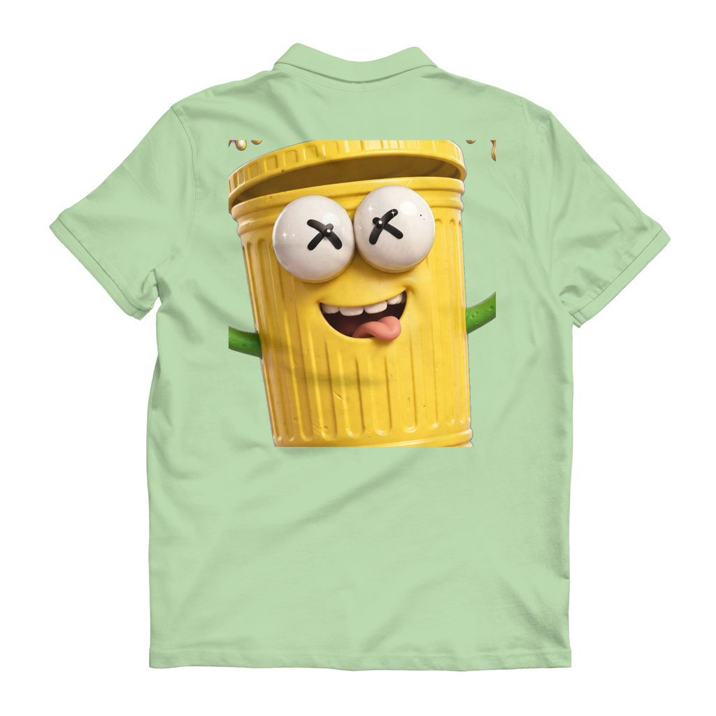 TRASH CAN MAN Premium Adult Polo Shirt