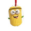 TRASH CAN MAN Ceramic Hanging Ornament