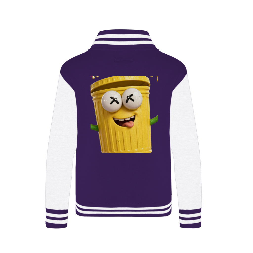 TRASH CAN MAN Varsity Jacket