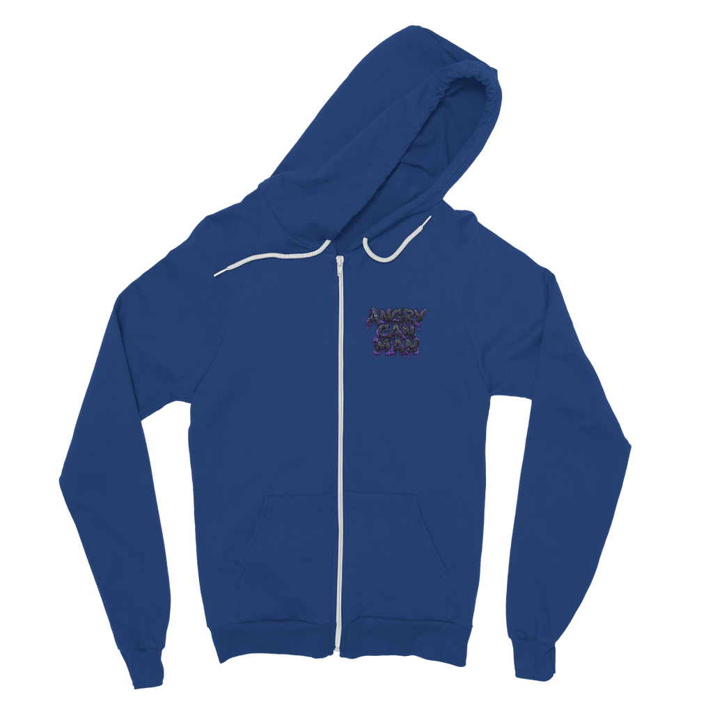 ANGRY CAN MAN 2.0 Classic Adult Zip Hoodie