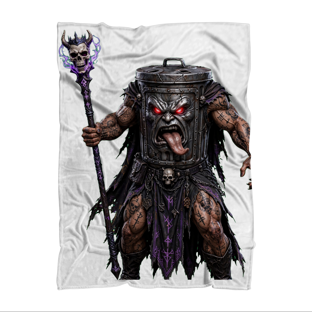 ANGRY CAN MAN 3.0 Premium Sublimation Adult Blanket