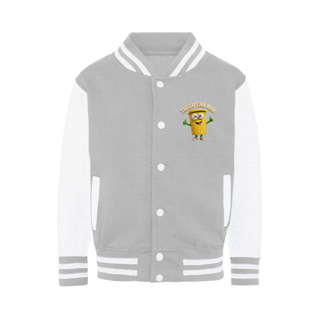 TRASH CAN MAN Varsity Jacket